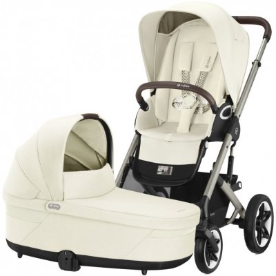 CYBEX Talos S Lux + Cot S 2024 Beige Taupe Frame