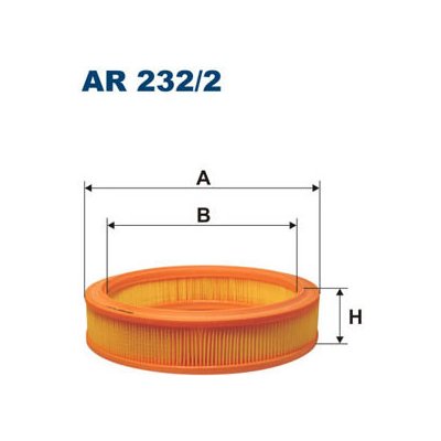Vzduchový filtr FILTRON AR 232/2 – Hledejceny.cz