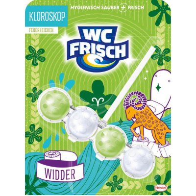 WC frisch Kraft Aktiv Feuerzeichen závěsný blok 50 g – Zboží Mobilmania