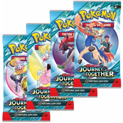 Pokémon TCG Journey Together Booster – Zboží Dáma