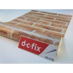 D-C-Fix 200-2158 samolepící tapety Samolepící fólie cihla hnědá rozměr 45 cm x 15 m – Zboží Dáma