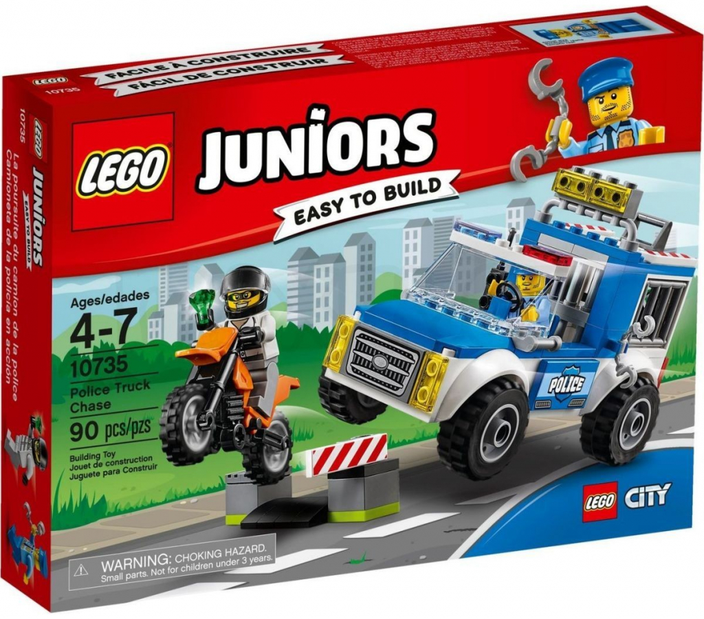 LEGO® Juniors 10735 Honička s policejní dodávkou