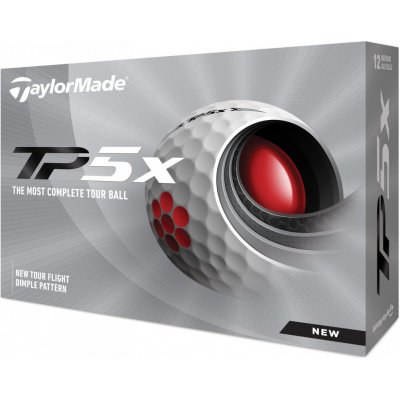 TaylorMade TP5x golfové míčky bílé 12ks – Zboží Dáma