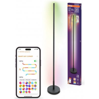 OsramLED RGBW Stmívatelná stojací lampa SMART+ FLOOR LED/14W/230V Wi-Fi+DO 4099854472176 – Zboží Mobilmania