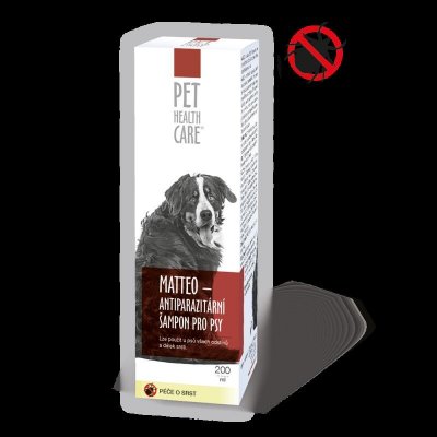 Farmacia Care Šampon MATTEO antiparazitní pro psy 200 ml PHC – Zboží Mobilmania