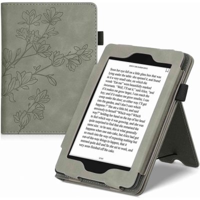 KW Mobile Magnolias KW5022207 Pouzdro pro Amazon Kindle Paperwhite 4 2018 šedé 4063004353011 – Zboží Mobilmania