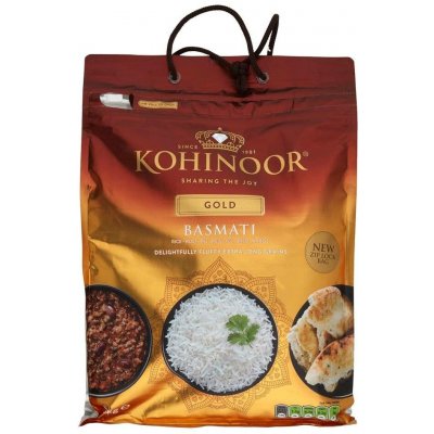 Kohinoor Zlatá Basmati rýže Extra dlouhá 5 kg – Zboží Mobilmania