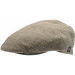 Hnědá lněná bekovka Edward Linen Chambray – Hledejceny.cz