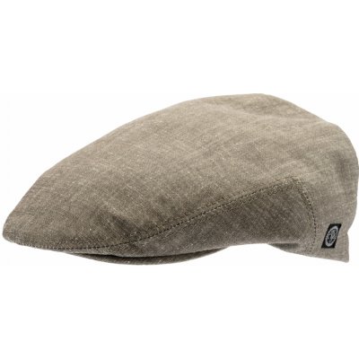 Hnědá lněná bekovka Edward Linen Chambray – Hledejceny.cz