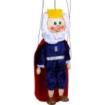 Mašek umělecká výroba Loutka dřevěná Král 1 20 cm – Sleviste.cz