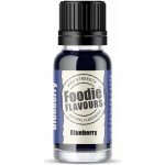 Foodie Flavours Přírodní koncentrované aroma 15 ml borůvka – Zboží Mobilmania