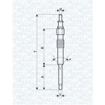 Žhavící svíčka MAGNETI MARELLI 062900042304 – Zboží Mobilmania