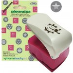 Creatoys Obrysové děrovačky o velikost výseku 25 mm hvězda s pruhy – Zboží Dáma