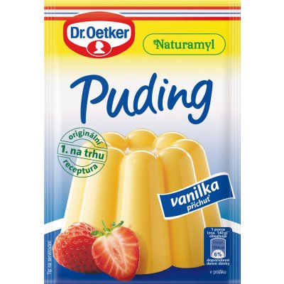 Dr. Oetker Naturamyl puding s vanilkovou příchutí v prášku 37 g – Hledejceny.cz