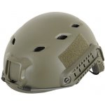 Replika přilby EmersonGear FAST s montážními lištami Olive – Zboží Mobilmania