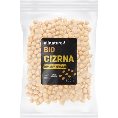 Allnature Cizrna BIO 0,5 kg – Zbozi.Blesk.cz