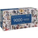 TREFL UFT Staré nebeské mapy souhvězdí 9000 dílků – Zboží Dáma