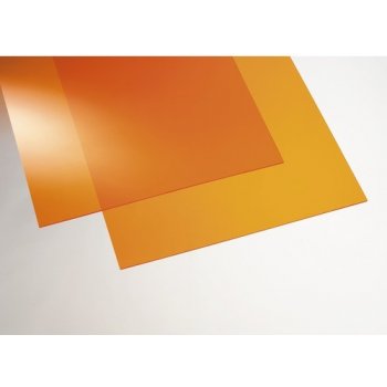Gutta Plexisklo GUTTA akrylátové 1000 x 500 x 3 mm hladké, oranžové