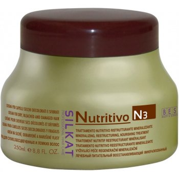 Bes Silkat Nutritivo creme výživný krém na vlasy 250 ml