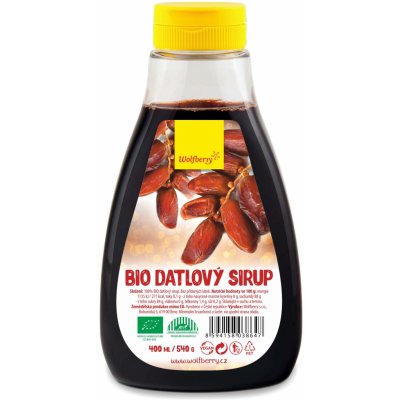 Wolfberry Datlový sirup Bio 400 ml – Zboží Mobilmania