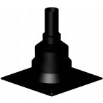 Almeva Starr komínová hlavice DN80 černá – Zboží Dáma