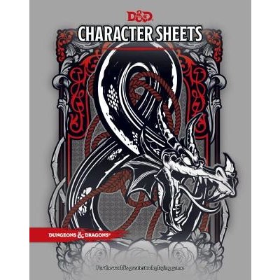 D&D Character Sheets Wizards RPG TeamPaperback