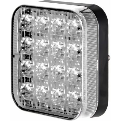 KMR LED couvací světlo 12V bílé, 16 LED, ECE R10 R148, IP67 - 87x77x29 mm – Zboží Mobilmania