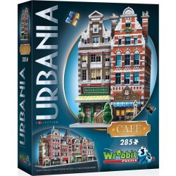 Wrebbit 3D puzzle Urbania Kavárna 285 ks