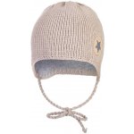 Little angel Čepice pletená zavazovací LA Outlast ® cappuccino – Zboží Dáma