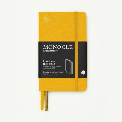 Leuchtturm1917 Tečkovaný zápisník Monocle Pocket A6 Yellow – Zboží Živě