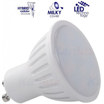 Kanlux LED žárovka GU10 1,2W studená bílá