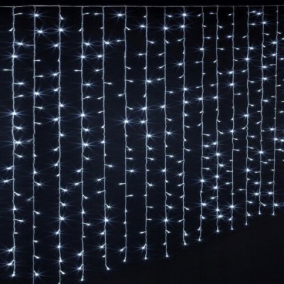Fééric Lights and Christmas Fééric Lights a vánoční světelná záclona 150 LED, bílá – Hledejceny.cz