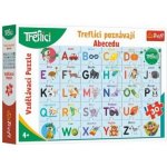 Teddies Treflíci poznávají Abecedu 60x40cm v krabici 33x23x6cm 30 dílků – Zboží Mobilmania