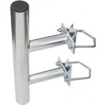 Držák antény 23/500cm ''U'' s vinklem na stožár , (na stožár 25-75mm), trubka 60/2mm, zine – Hledejceny.cz