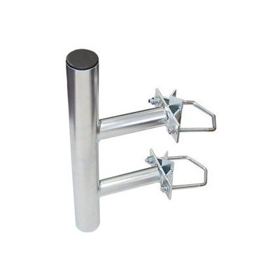 Držák antény 23/500cm ''U'' s vinklem na stožár , (na stožár 25-75mm), trubka 60/2mm, zine – Hledejceny.cz