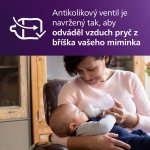 Philips Avent Natural Response savička SCY965/02 průtok 5 rychlý transparentní 2 ks – Hledejceny.cz