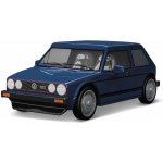 COBI 24615 Automobil Volkswagen GOLF (1974-1983) GTI modrý – Zboží Dáma