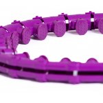 TRINFIT Hula hoop obruč 33,2 cm fialová – Zboží Dáma