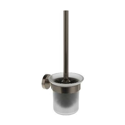 Ravak Kona WC štětka nástěnná s držákem sklo kartáčovaný grafit X07P1337 – Hledejceny.cz