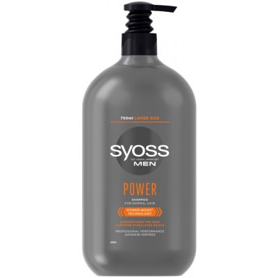 Syoss Men Power Šampón na normálne vlasy man 750 ml