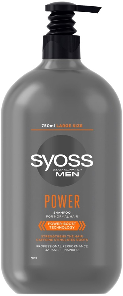 Syoss Men Power Šampón na normálne vlasy man 750 ml