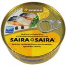 Sokra Saira sardinela ve vlastní šťávě s přídavkem oleje a příchutí citronu - 240g