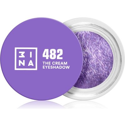 3INA The 24H Cream Eyeshadow krémové oční stíny 482 Purple 3 ml