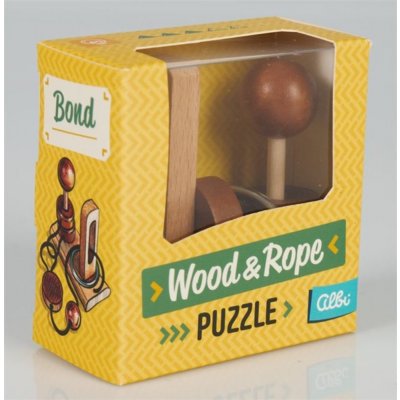 Albi Wood & Rope puzzle Bond – Hledejceny.cz