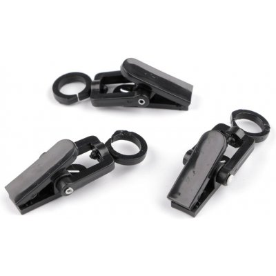 Žabky na záclony plastové s háčkem černá 10ks – Hledejceny.cz