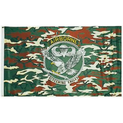 MIL-TEC Vlajka motiv US AIRBORNE MASKOVANÁ – Hledejceny.cz