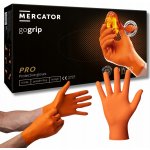 Mercator Medical gogrip jednorázové nitrilové orange 50 ks – Zboží Dáma