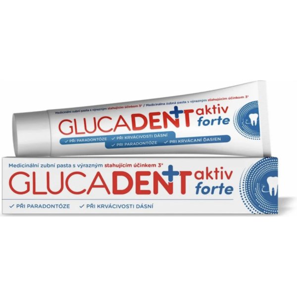 Zubní pasta Glucadent Aktiv Forte 75 ml