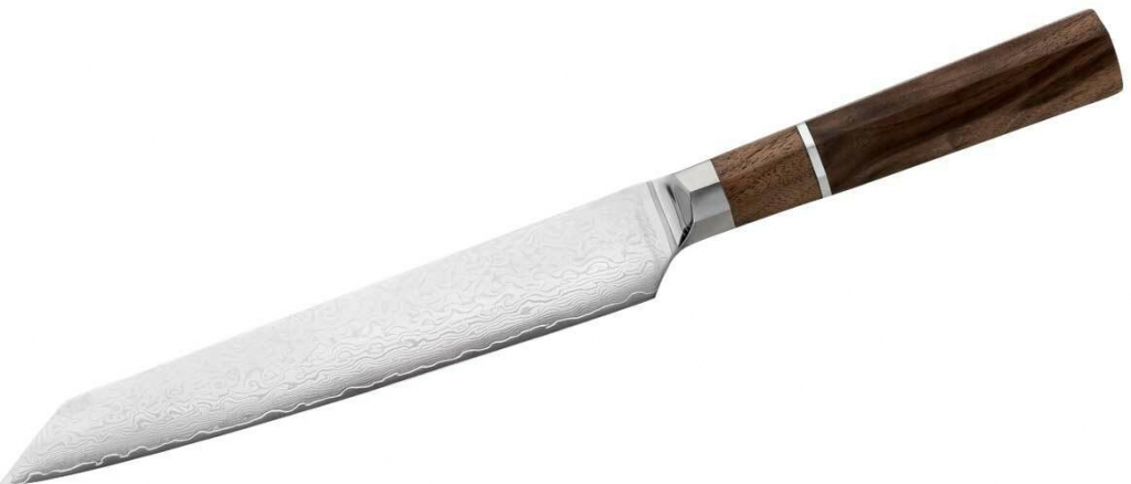 Herbertz Fleischmesser Damast Walnuss kuchyňský nůž dřevo 19,5 cm