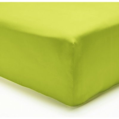 Polášek jersey prostěradlo světle žluto-zelené 160x200x30 – Zboží Mobilmania